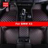 For E82 DOODRYER Custom Car Floor Mats For BMW X3 E83 F25 G01 F97 Auto Carpets Foot Coche Accessorie