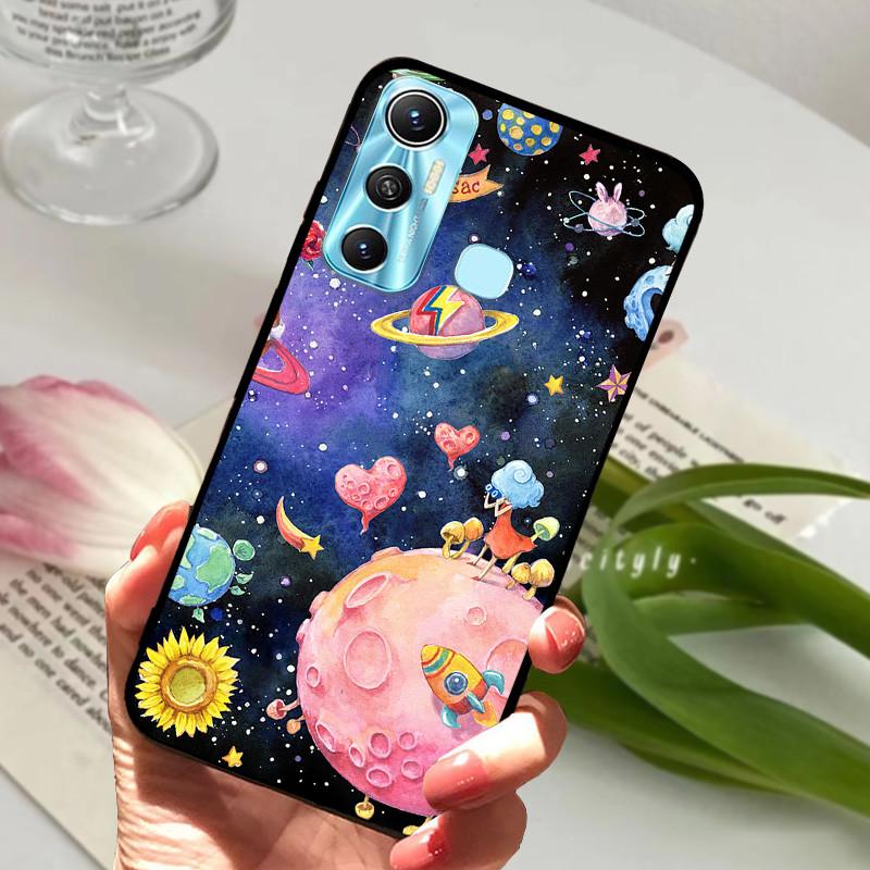 Für Infinix Hot 11 Hülle Coole Mode Wolf Hülle Weiche Silikon Handyhülle Für Infinix Hot 11 Hot11 X662 X662B X689F Hülle Bumper