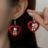 Fashion heart earrings