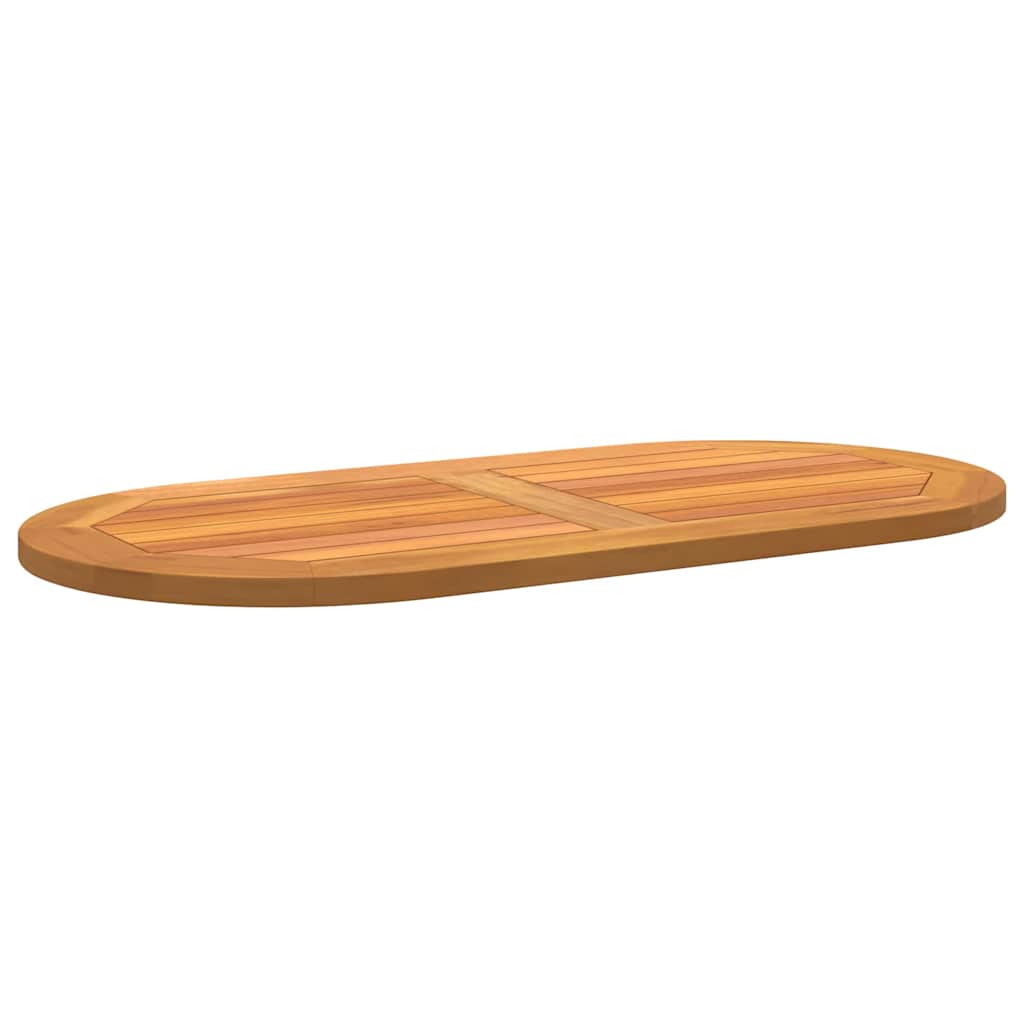 Table Top Oil Natural 90 x 45 x 2 cm Solid Acacia Wood