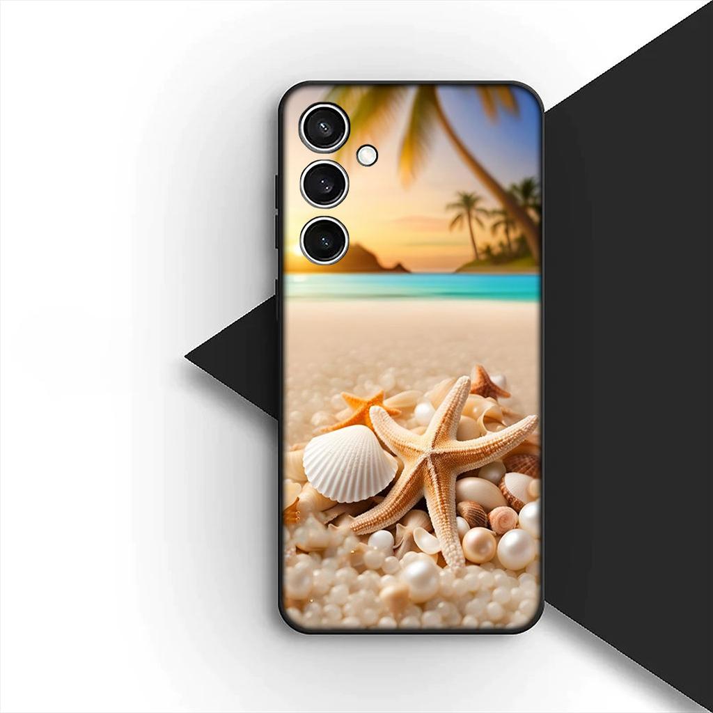 for Samsung Galaxy S20 S22 S21 FE Ultra Plus A07 A17 A15 A16 A25 A57 A37 Phone Case Mountain Sea Wave Beach Travel landscape