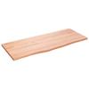 VidaXL Table Top Light Brown 100x40x2 Cm Treated Oak Wood 3156362