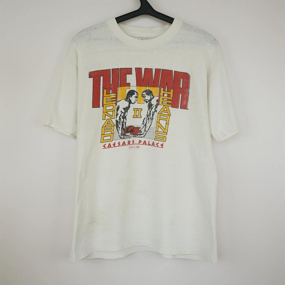 Vintage Ray Leonard vs Thomas Hearns Boxing Unisex S-5XL T-Shirt EL1122 Unisex T-Shirt L