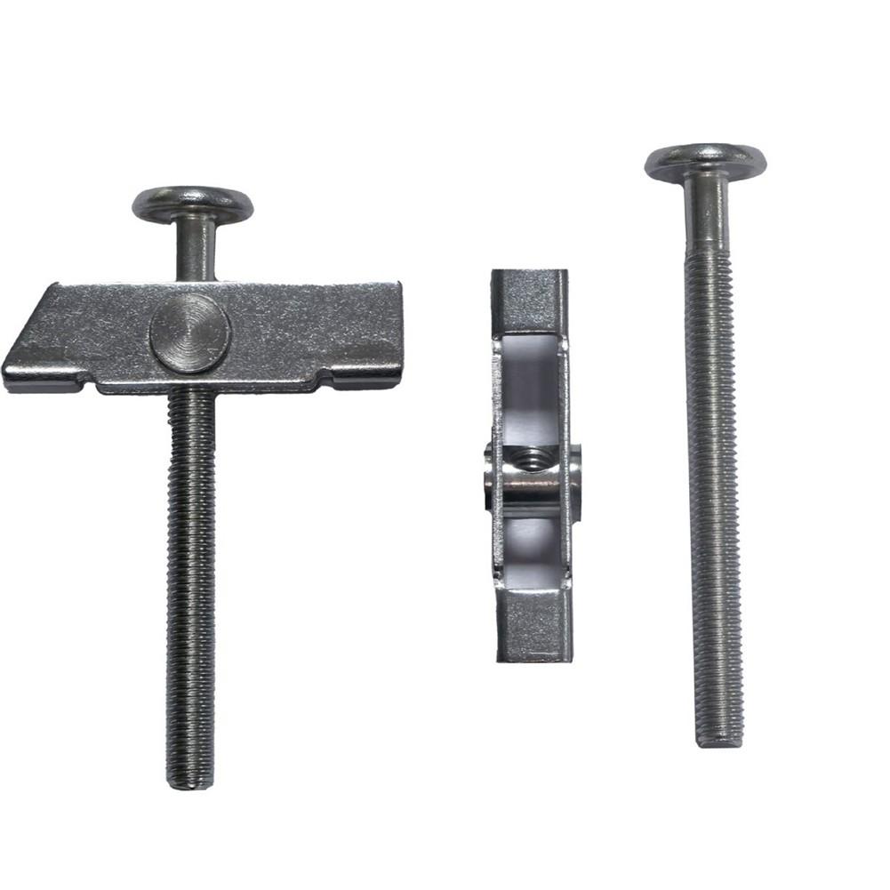 Reliable 304 Stainless Steel Toilet Seat Bolts Pack of 2 for Replacement