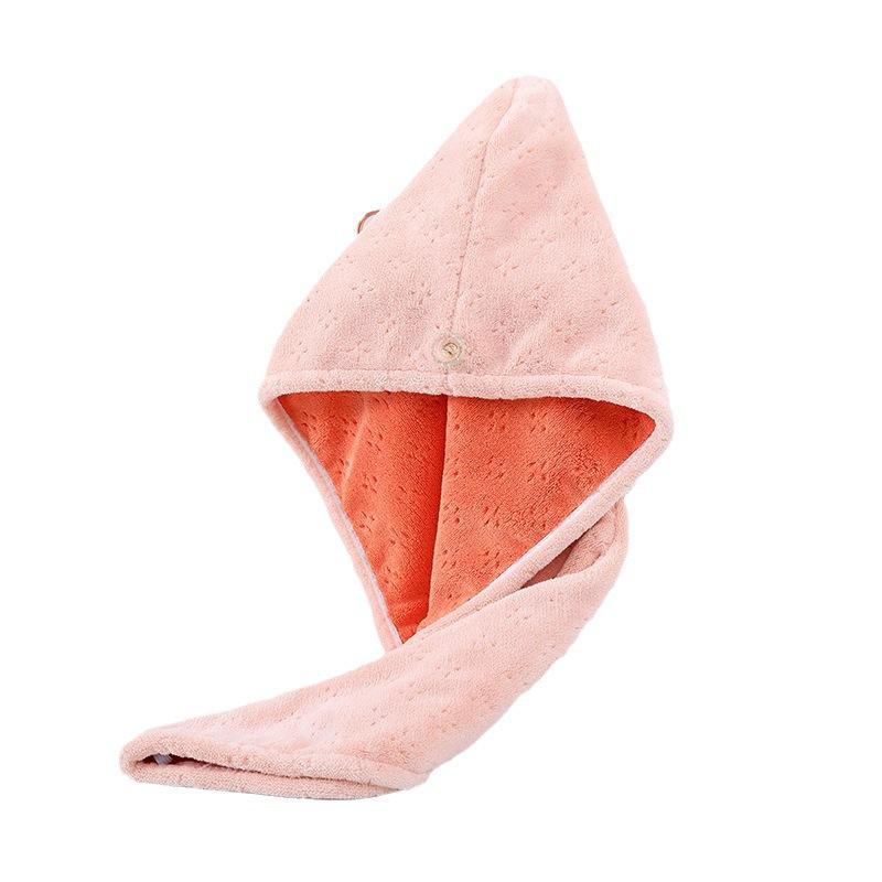 Dry Hair Cap, Super Water Absorption, Quick Drying, Enlarged and Lengthened Hair Wiping, One-piece Long Hair Bath Towel, Women's Bag Head Towel