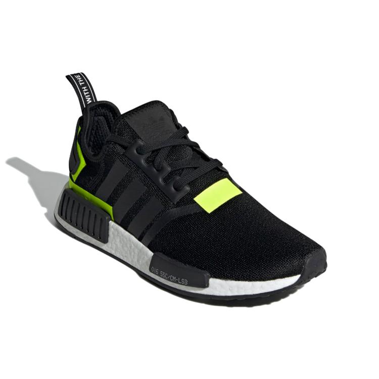 adidas NMD_R1 'Colorblock - Schwarz Solar' (Unisex) Freizeitschuhe Core Black / Core Black / Cloud White BD7751