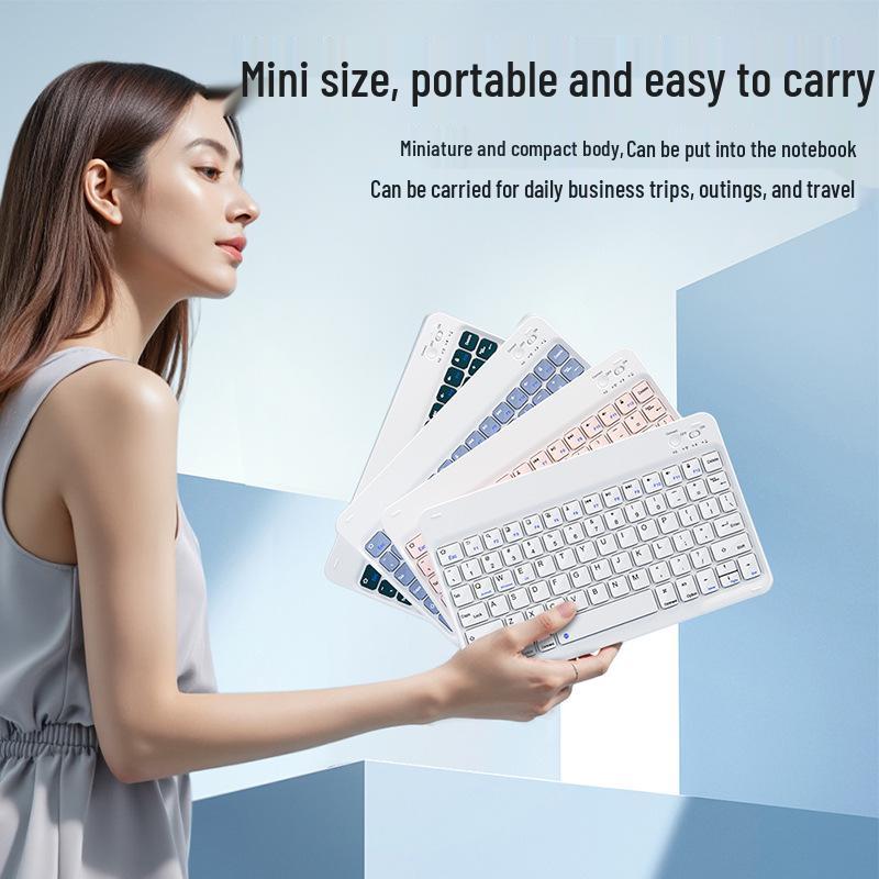 BOW HANGSHI X19 Universal Bluetooth Keyboard for Tablets & Phones