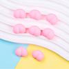 20Pcs Mini Pink Butt Squeeze Toy Stress Relief Soft Stretchy Small Ass Sensory Toy Anti-collision Pad DIY Decorative Relaxation Fidget Toy
