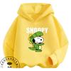 New Autumn Kawaii Hooded Sweatshirt Cute Cartoon Casual Street Style Kids Hoodie Snoopy Boys Girls