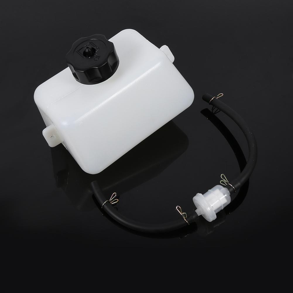 Gas Fuel Filter Hose Pipe, 1L Capacity, for 47 to 2 Stroke Moto Kids Bike, with Hose and Hose Clamp, Suitable for