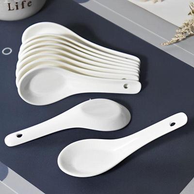 Keramik Kleines Suppenlöffel Set