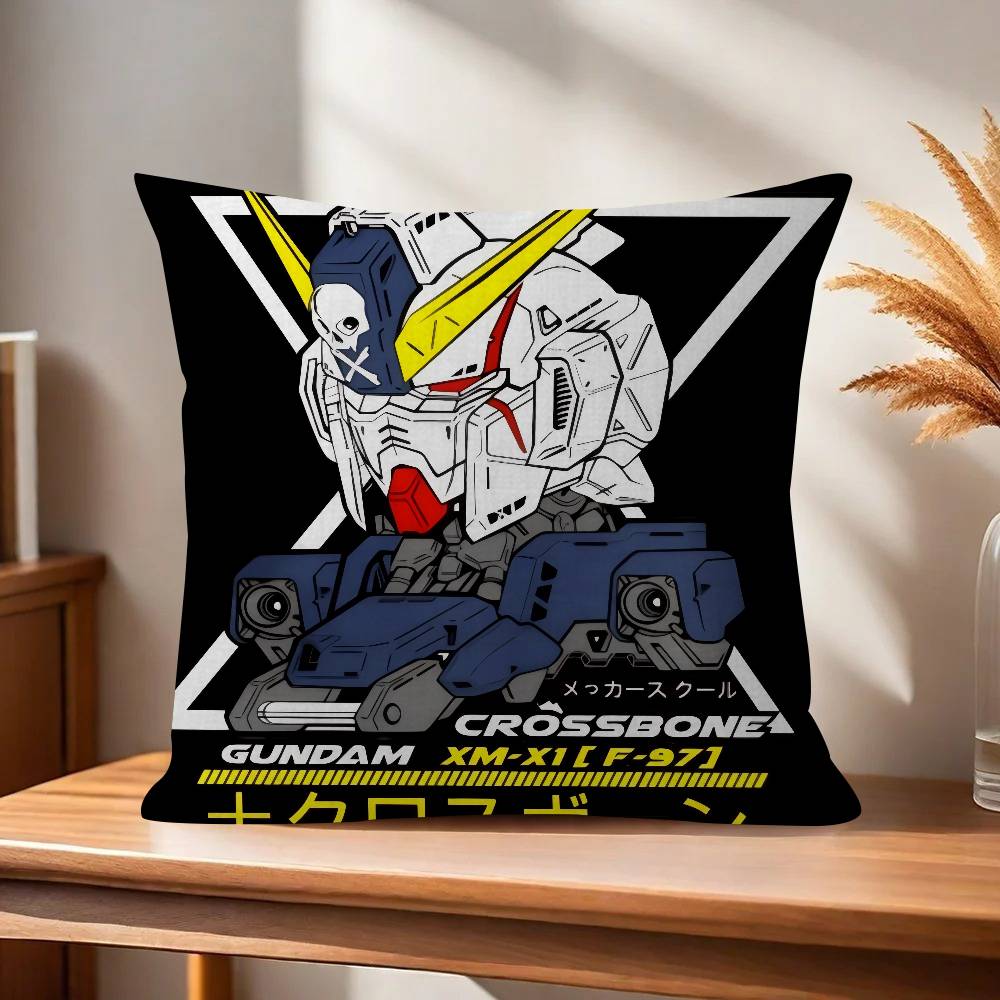 Pillowcase toon Gift Cushion Cover Bedroom Home Sofa Chair Seat Decor pillow case Anime cool ggGUNDAM classic