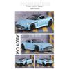 1/32 Martin DB12 GT Supercar Alloy Diecast Metal Model Car Sound and Light Hobby Collectibles Ornaments Birthday Gift Boys