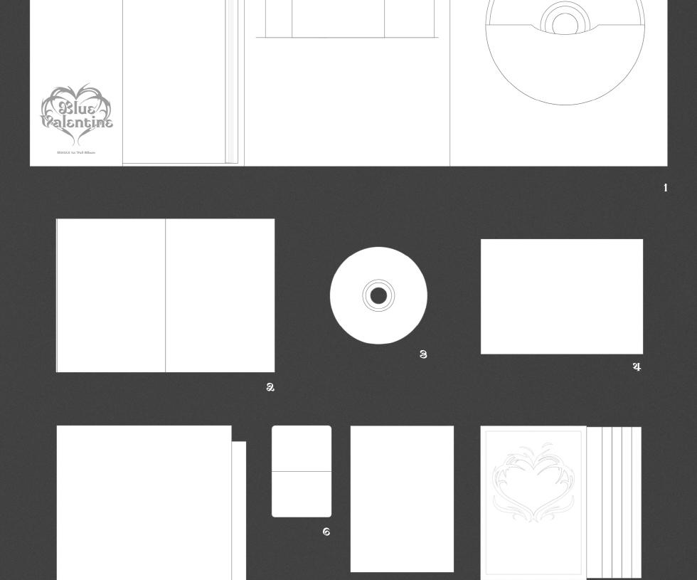 NMIXX [Blue Valentine] 1st Full Album