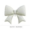 1PC New Striped Bow Balloon Bowknot Shaped Theme Aluminum Foil Matte Kids Birthday Party Decor Anniversary Event Decoration