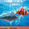 Надувна іграшка-акула або риба-клоун з пультом дистанційного керування - Повітряна прикраса