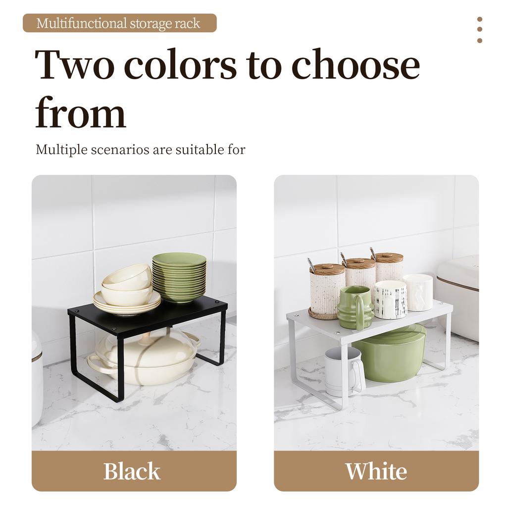 C-Shaped Foot Plate Gold Storage Rack