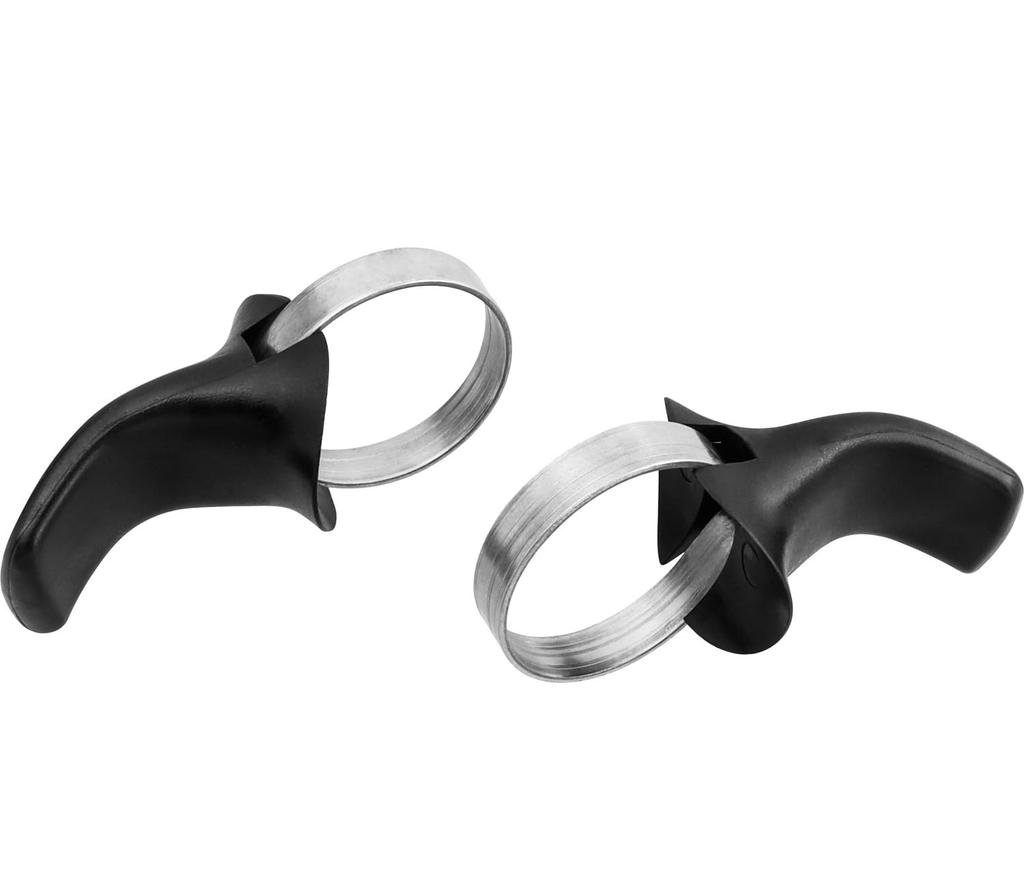 Wolfride Bicycle Handlebar 24mm Inner Thumb Easy Bicycle Accessories for Road Bikes and Mountain Set of 2 Ends, Diameter, Grips, Anti-Slip,