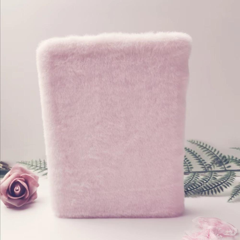 Soft Plush Embroidered Notebook Cute Plush Notepad Creative Writing Drawing Note School