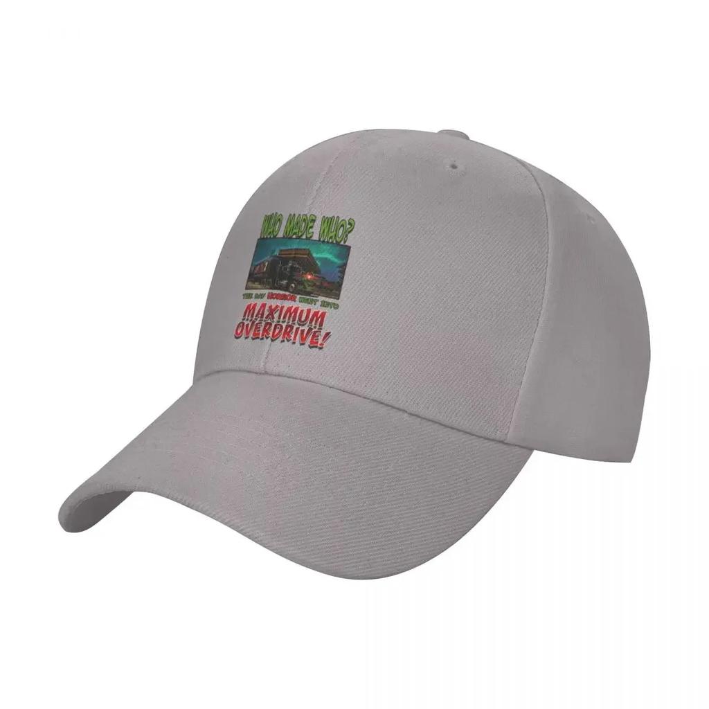 Maximum Overdrive Classic  Baseball Cap sun hat funny hat Fishing cap Brand Unisex cap Womens Beach Visor Unisexs