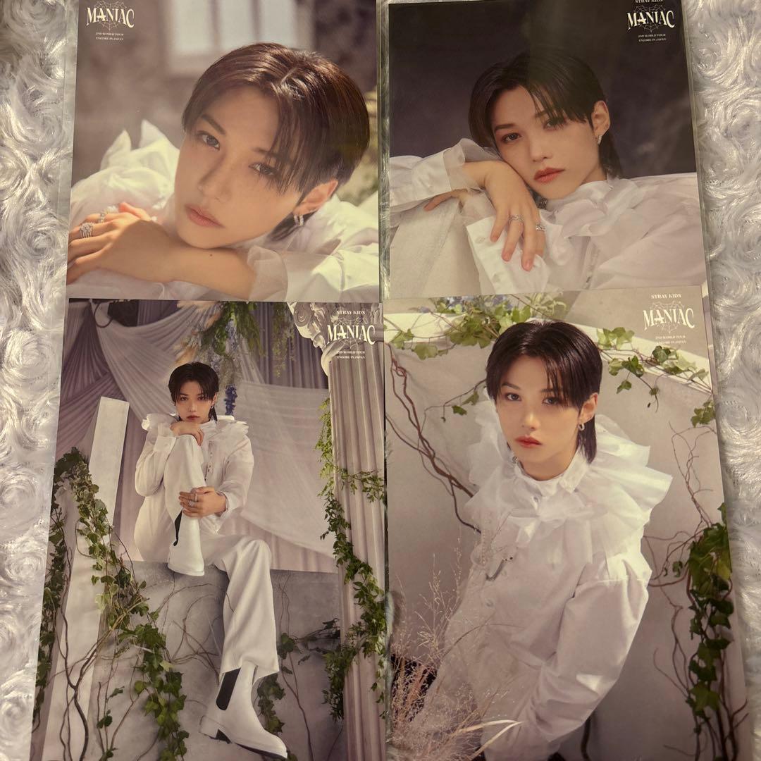 Used Stray Kids Felix MANIAC POB Set