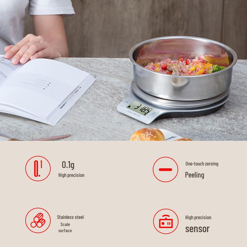 Hanson High-Precision Digital Kitchen, Coffee & Baking Scale