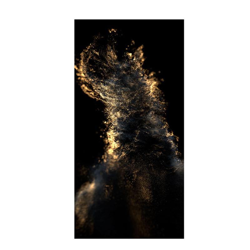 

Золотая и черная абстрактная картина на холсте, современные куадросы, украшение для дома, гостиной, печать на холсте, настенные художественные постеры и гравюры 20x40cm no frame
