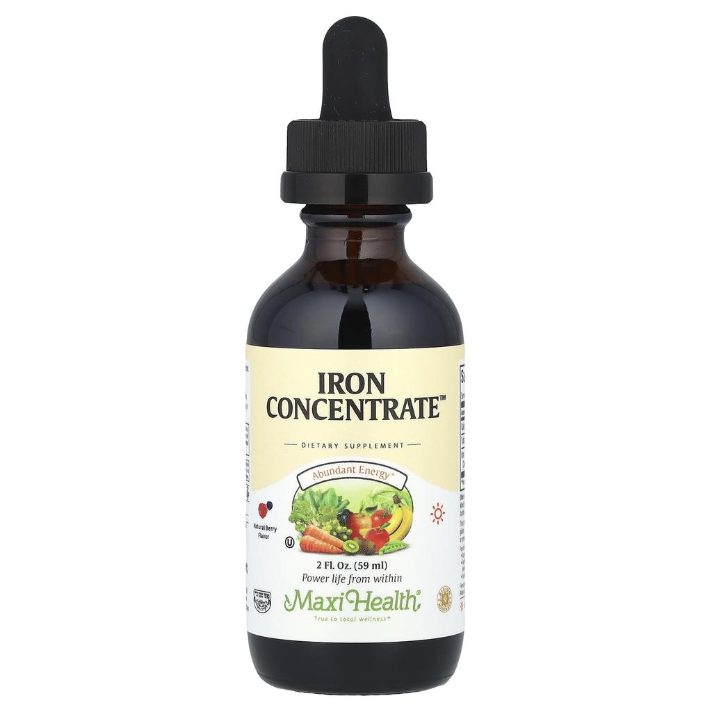 Maxi Health Iron Concentrate™, Natural Berry, 2 Fl Oz (59 Ml)