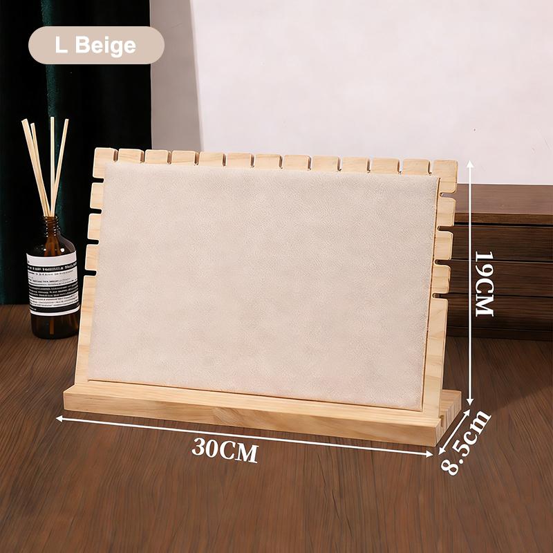 Creative Solid Wooden Necklace Frame Fashion Jewelry Display Frame Pendant Support Jewelry Display Props