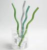 Reusable Glass Straw Long Stem Glass Straw Wholesale Straws Heat Resistant Glass Drinking Water Straws Eco Friendly Drinkware