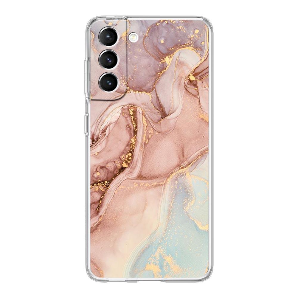 Marble Clear Silicone Phone Case For Samsung Galaxy S23 S22 5G S20 Ultra S21 FE 5G S10E S9 S8 S10 Plus Soft Shockproof Cover
