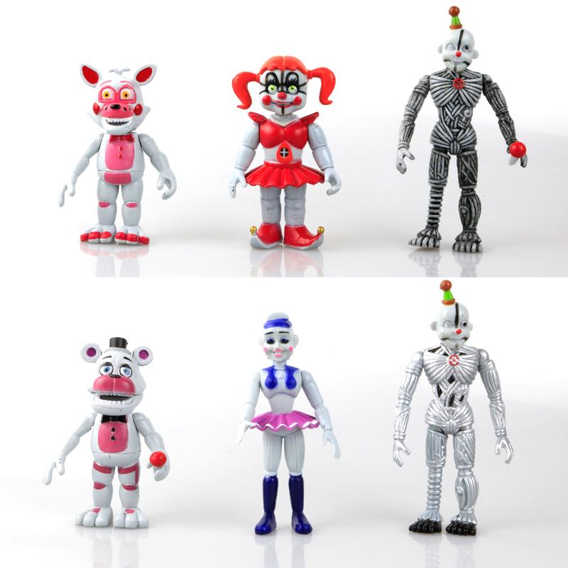 New Sister Version Five Nights At Freddys 810cm Nightmare Action Toy Figure