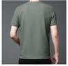 Men's Summer Waffle Crew Neck T-Shirt - Loose, Trendy, Hong Kong Style