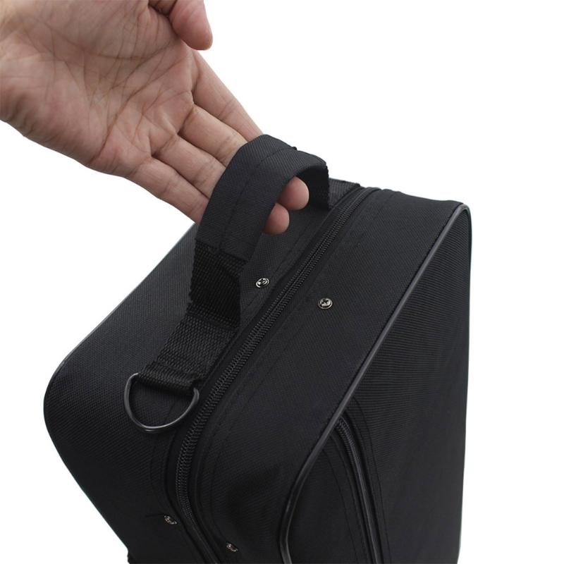 Durability Waterproofed Trumpet Gig Bag Adjustable Shoulder Straps Front Pocket for Instrument Protecting