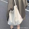 Canvas-Tasche Damen Umhängetasche mit großer Kapazität Lazy Wind Damen Schultertasche Studenten Tragetasche Umhängetasche