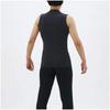 Training Wear Compression DryAccel BioGear Shirt Sleeveless Stretch UV Protection 2021 Model Black S [Mizuno] V-Neck Sweat-Wicking Men's (Matte)