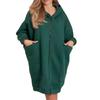 Women's Fashion Casual Solid-color Long-sleeved Cardigan Jacket