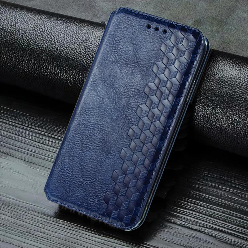Woven Pattern Leather Flip Wallet Case For Samsung Galxay A12 A02 A42 A52 A72 A32 4G 5G A21S A51 A71 A01 A11 A31 A41 A70 A50 A30 S20 FE S21 Plus Ultra
