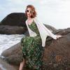 Sancai 2026 Spring Floral A-line Maxi Dress