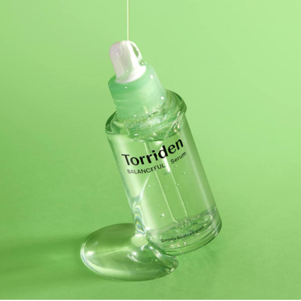 

Torriden Balanceful Cica Soothing Serum 50ml – Calming & Hydrating Treatment for Sensitive Skin