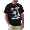 Not Shavin' Gives Me More Time for Misbehavin' T-Shirt Korean Fashion Oversizeds Sweat Men Tshirt
