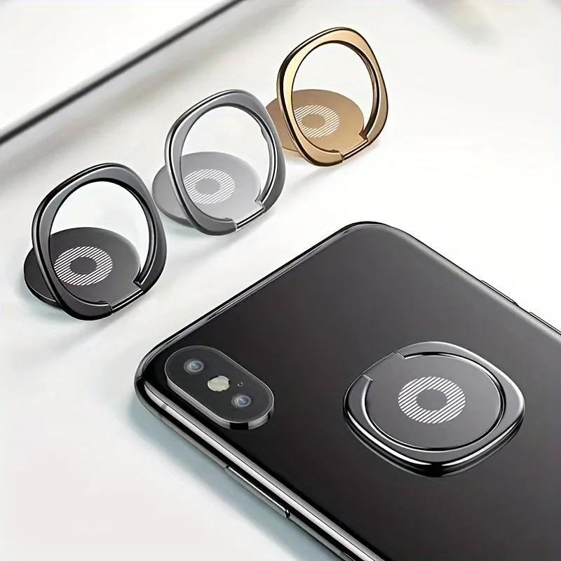 Mobile Phone Ring Holder Universal 360° Rotatable Metal Plate Bracket Finger Ring Stand Smartphone Accessories