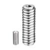 BHBL Heavy Duty CB Antenna Spring Mount Fits for Mobile/Vehicle CB Radio Antenna Mount 3/8-24Inch Threads Stainless Steel