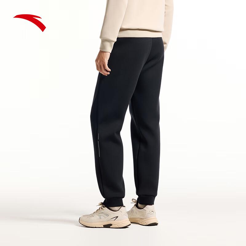 Anta Men's Fleece-Lined Knit Sports Pants