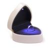 Heart Shape LED Light Ring Holder Box Proposal Wedding Band Display Storage Case
