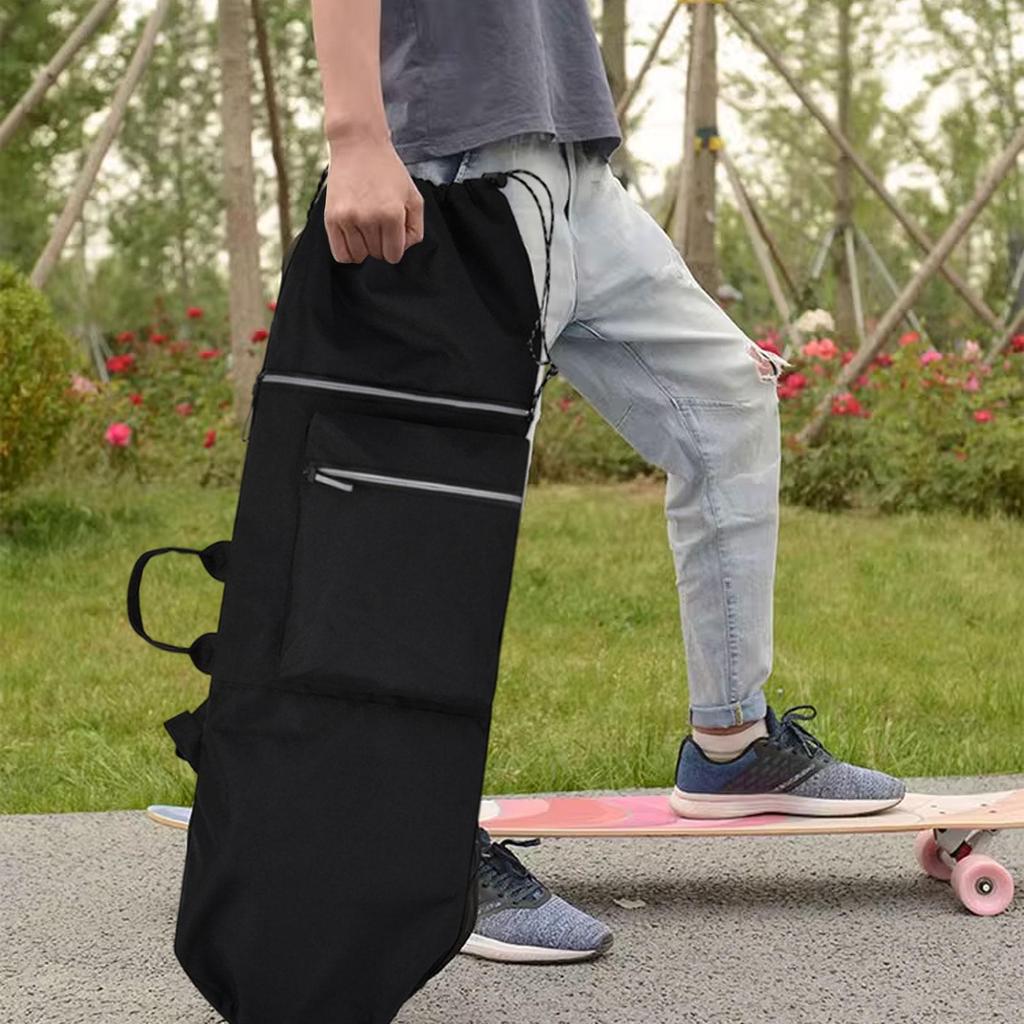 Long Carry Case Skate Backpack Carrier Electric Shoulder Bag Pouch