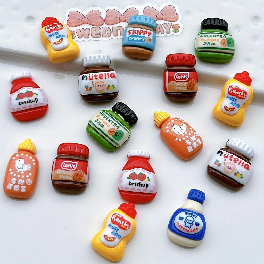 8pcs Refrigerator Magnets Kawaii Cartoon Food Fridge Magnets Cute Decorative Magnets Personalized Fridge Magnet Locker Cabinet