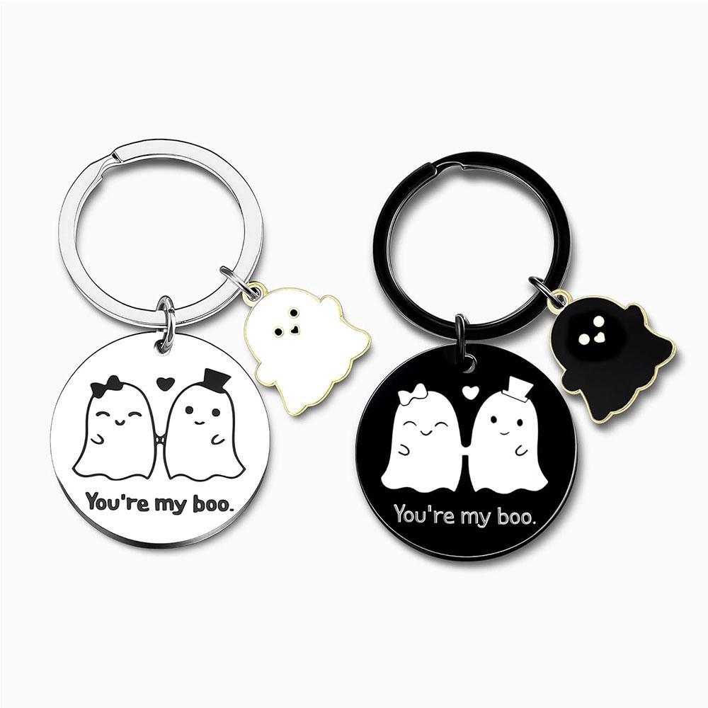 

1 пара жутких брелоков на Хэллоуин для девушки, жены, подарки на День святого Валентина