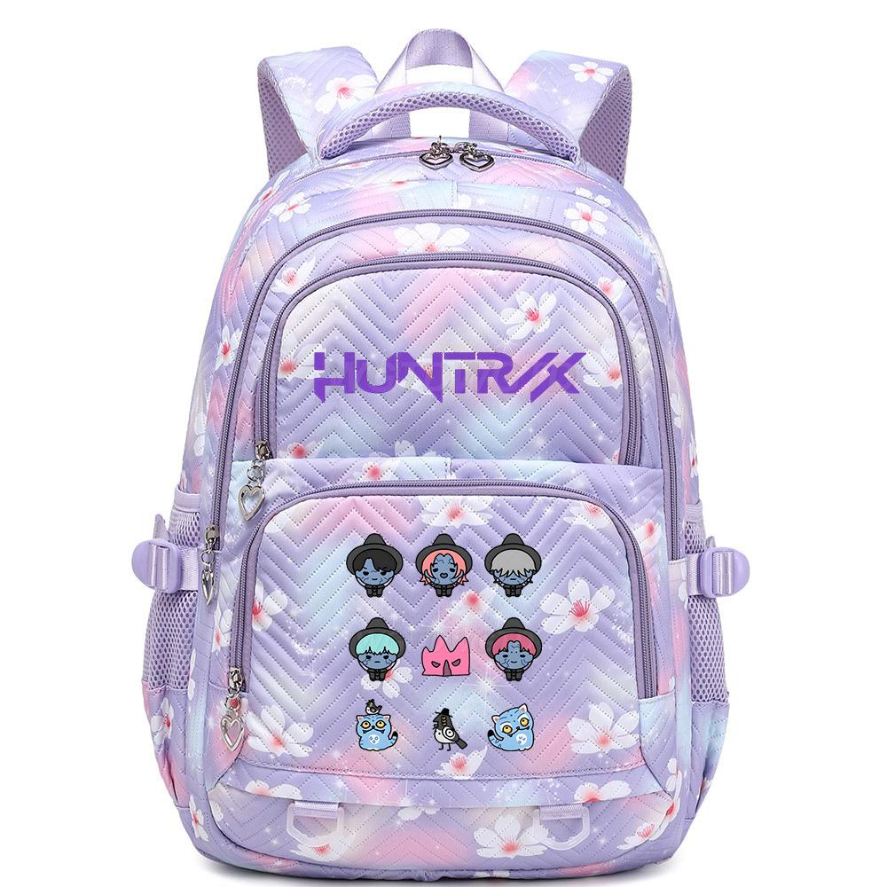 KPop Demon Hunter Ryggsekk Huntrix Student Tenåringer Skolesekk Zoey Rumi Mira Saja Gutter Jenter Reise Ryggsekk