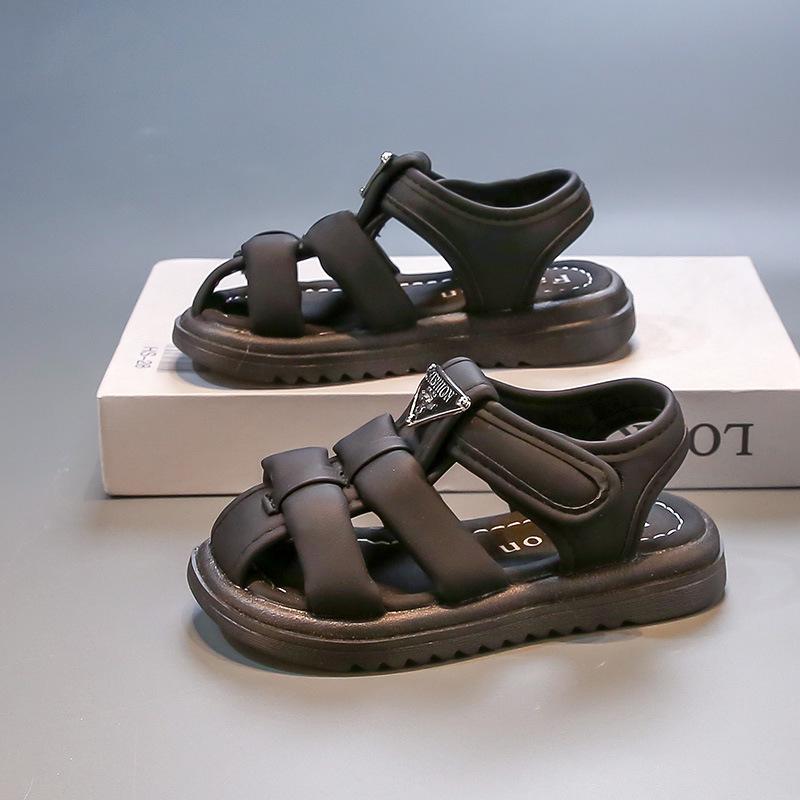 2025 Kids' Summer Soft Sole Sandals: Breathable, Closed-Toe Shoes for Boys & Girls
